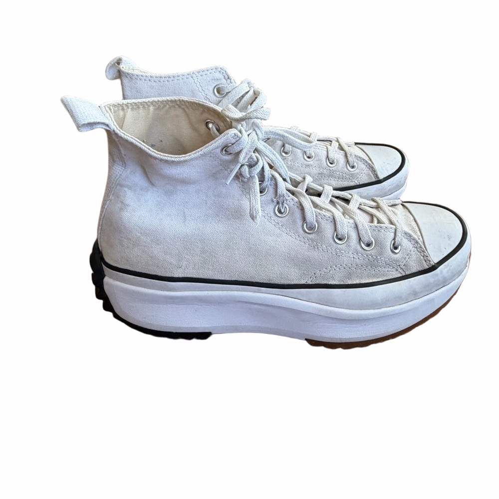 Converse White High-Top Sneakers